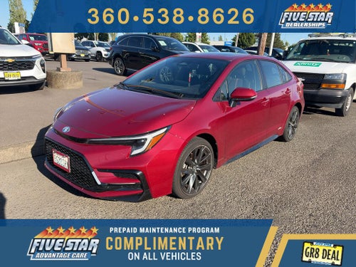 2023 Toyota Corolla Hybrid Hybrid SE