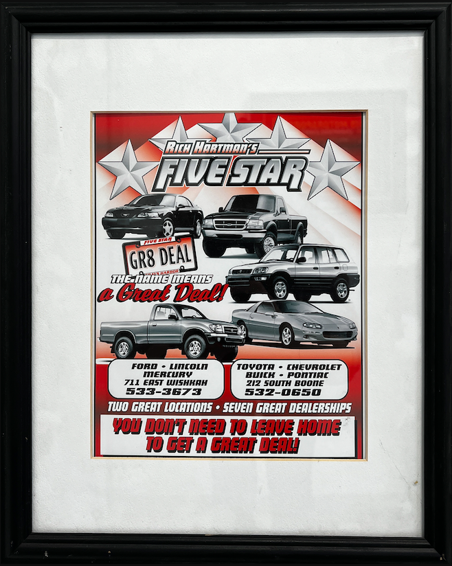 rich-hartman-five-star-original-flyer